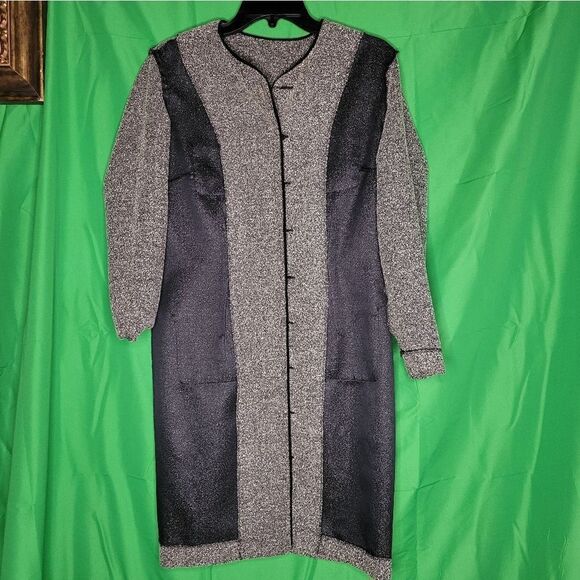 Virgo petite button down mid length dress/Jacket - Picture 5 of 12
